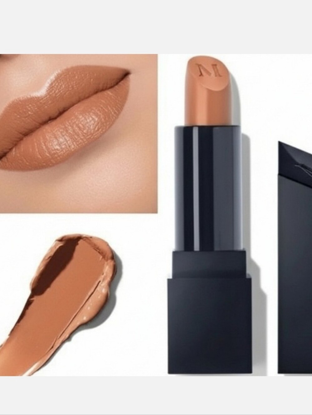 Morphe Nude Brown Satin Lipstick - Warm Tan Shade In "Boo" NEW